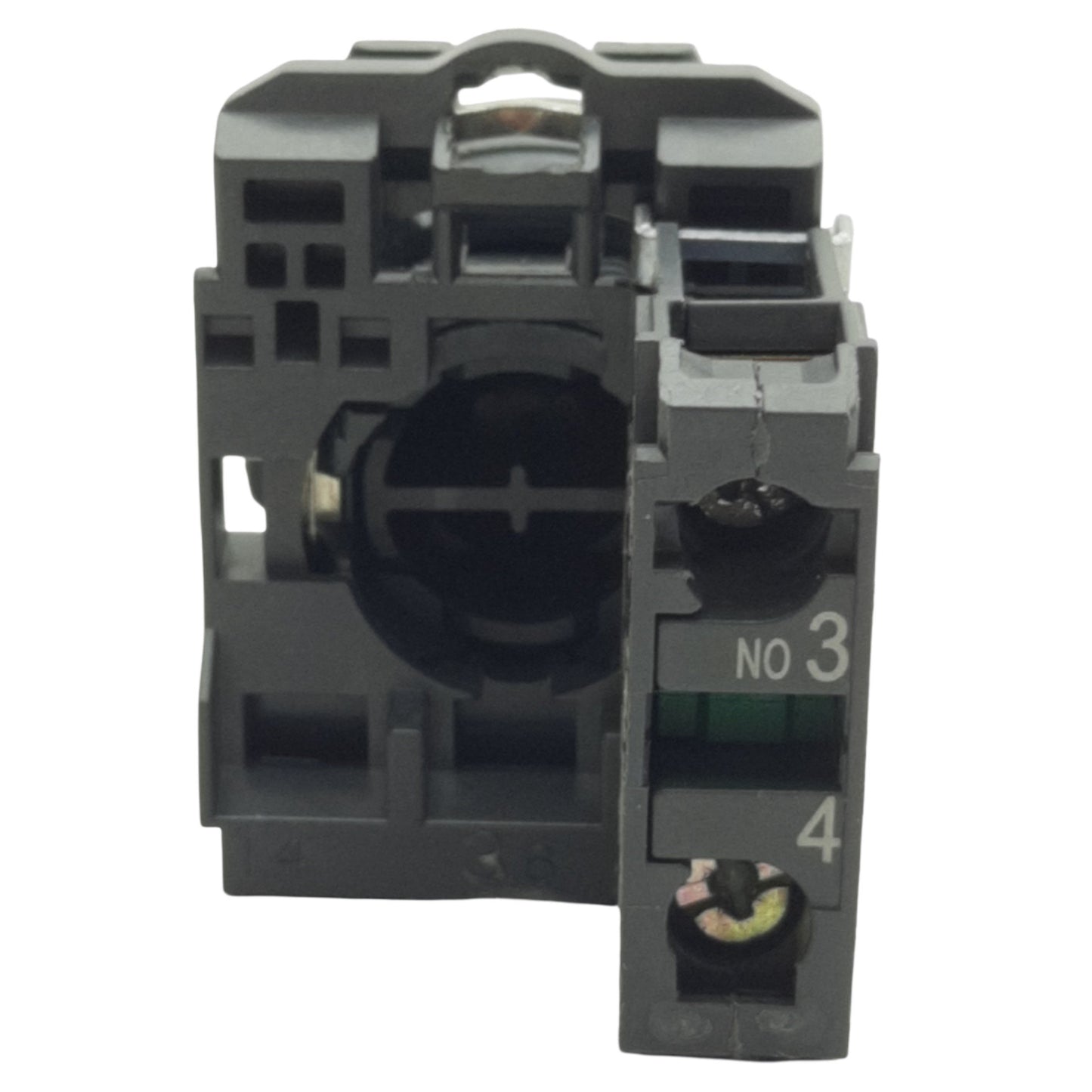 Used Schneider Electric XB5AA61 Blue Momentary Push Button ø22mm, 1NO, 600V 5A