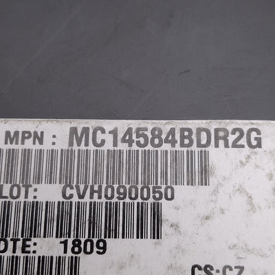 New Lot of 250 Onsemi MC14584BDR2G IC Inverter, Schmitt Trigger, 6-Channel, 3-18VDC