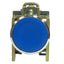 Used Schneider Electric XB4BA61 Blue Momentary Push Button ø22mm, 1NO, 600V 5A