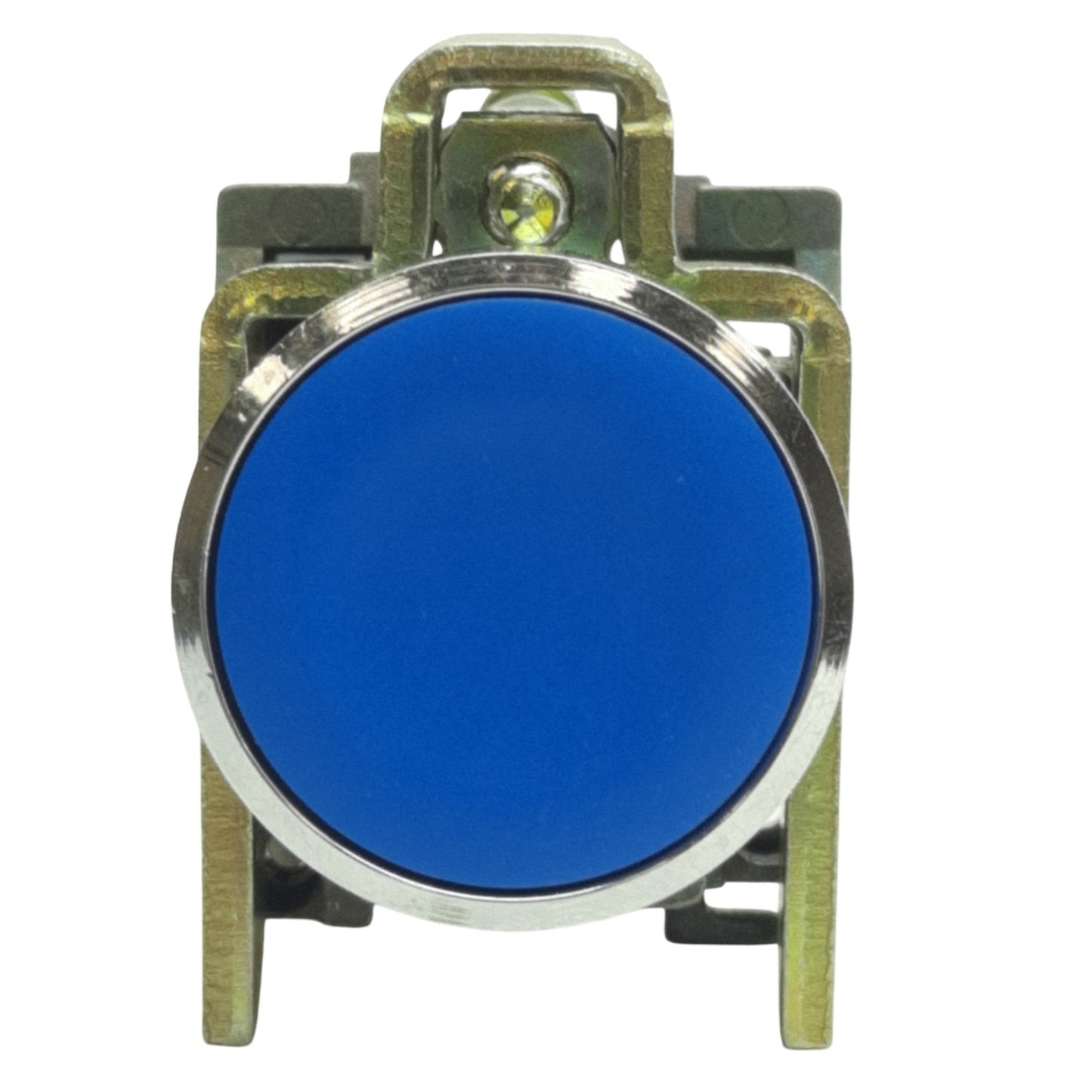 Used Schneider Electric XB4BA61 Blue Momentary Push Button ø22mm, 1NO, 600V 5A