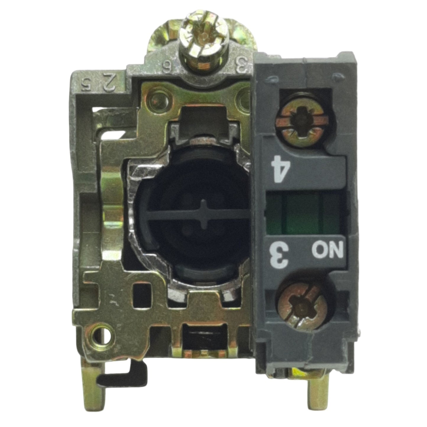 Used Schneider Electric XB4BA61 Blue Momentary Push Button ø22mm, 1NO, 600V 5A