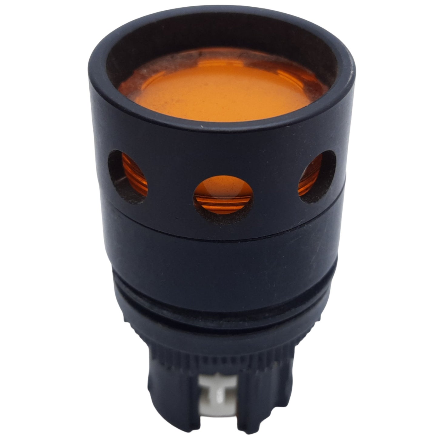 Used Allen Bradley 800EP-LG5 Guarded Push Button Operator, Amber, Momentary, ø22.5mm