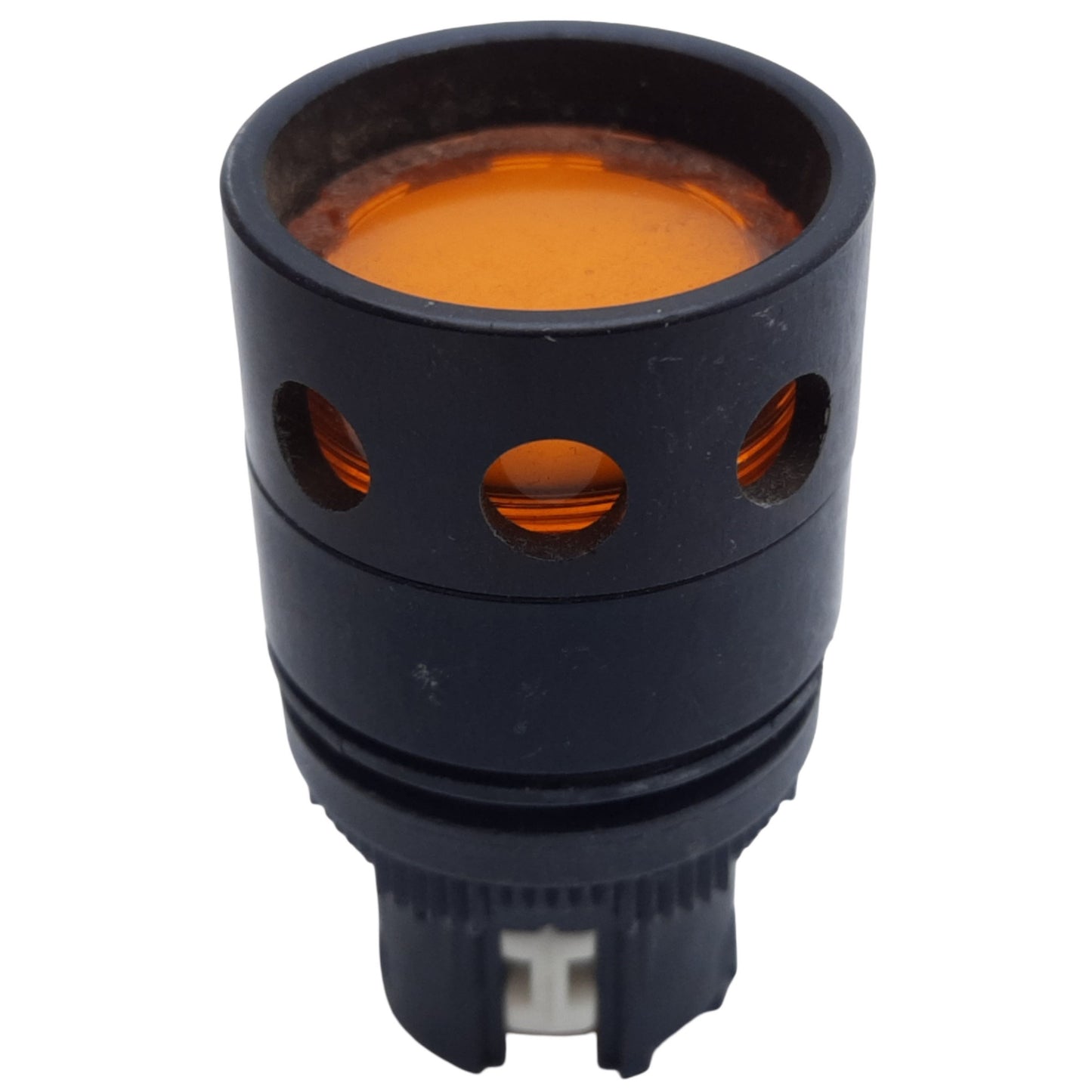 Used Allen Bradley 800EP-LG5 Guarded Push Button Operator, Amber, Momentary, ø22.5mm