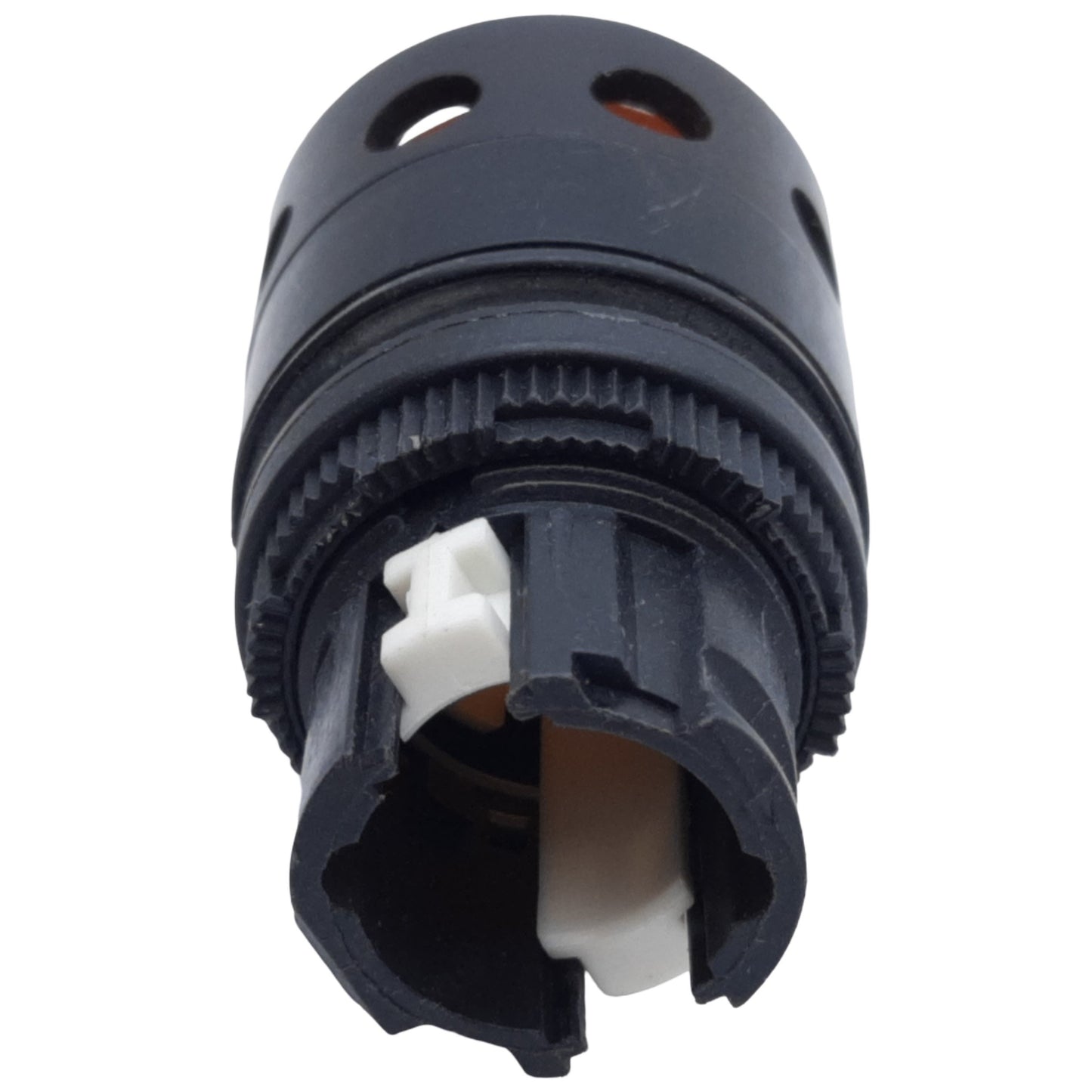 Used Allen Bradley 800EP-LG5 Guarded Push Button Operator, Amber, Momentary, ø22.5mm