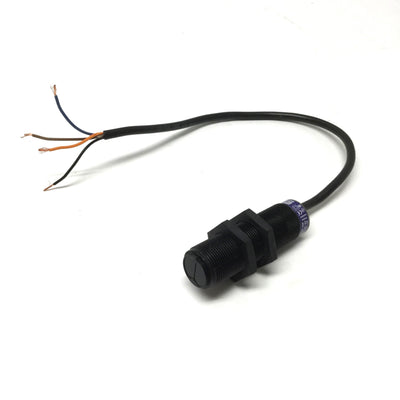 Used Telemecanique XU1-P18PP340 Reflective Photoelectric Sensor 12-24VDC, M18, 4m