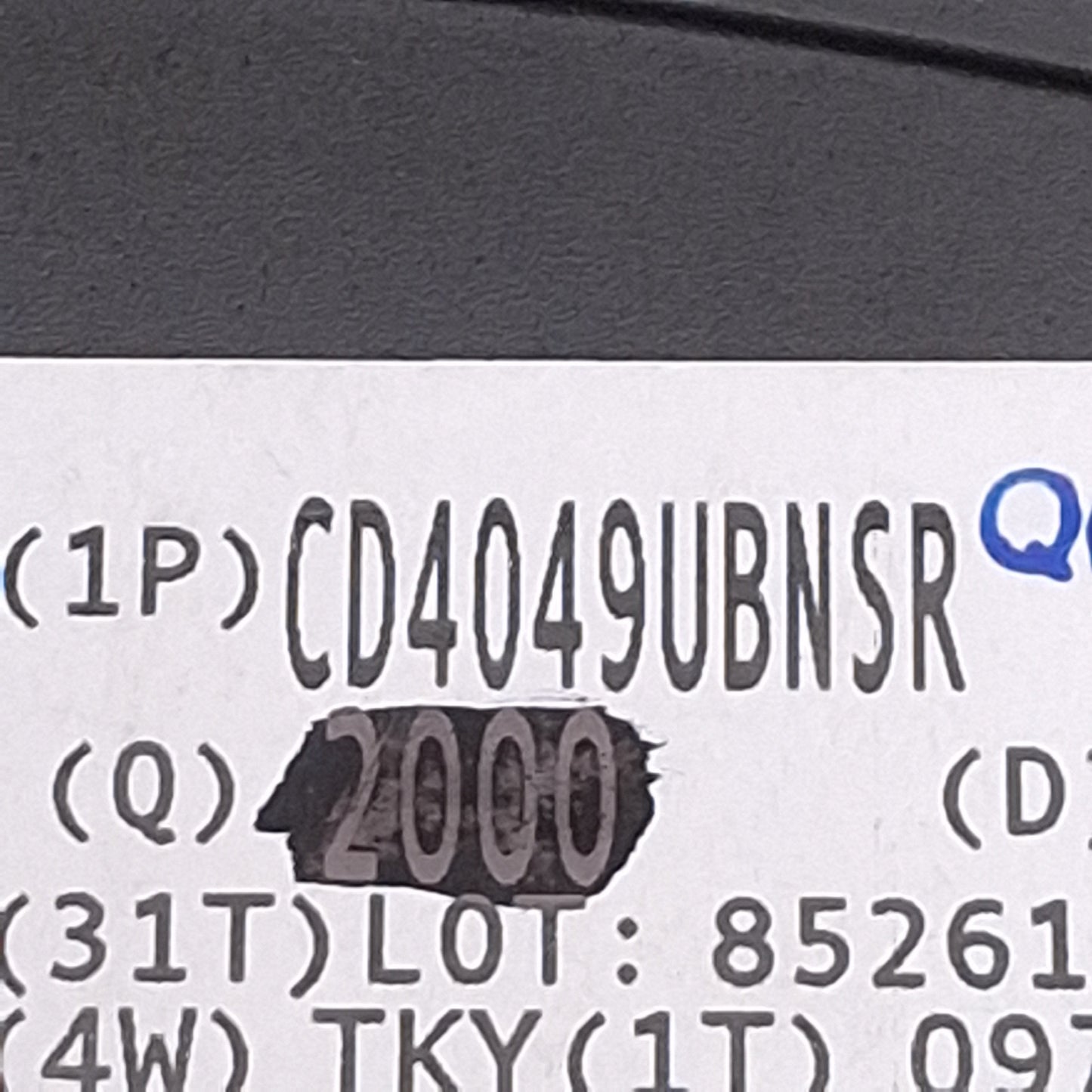 New Lot of 100 Texas Instruments CD4049UBNSR Integrated Circuit Inverter, 6-Channel