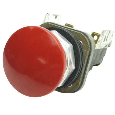 Used Allen Bradley 800T-D6D4 Red Momentary Push Button ø30mm, 1NCLB, 600V 10A
