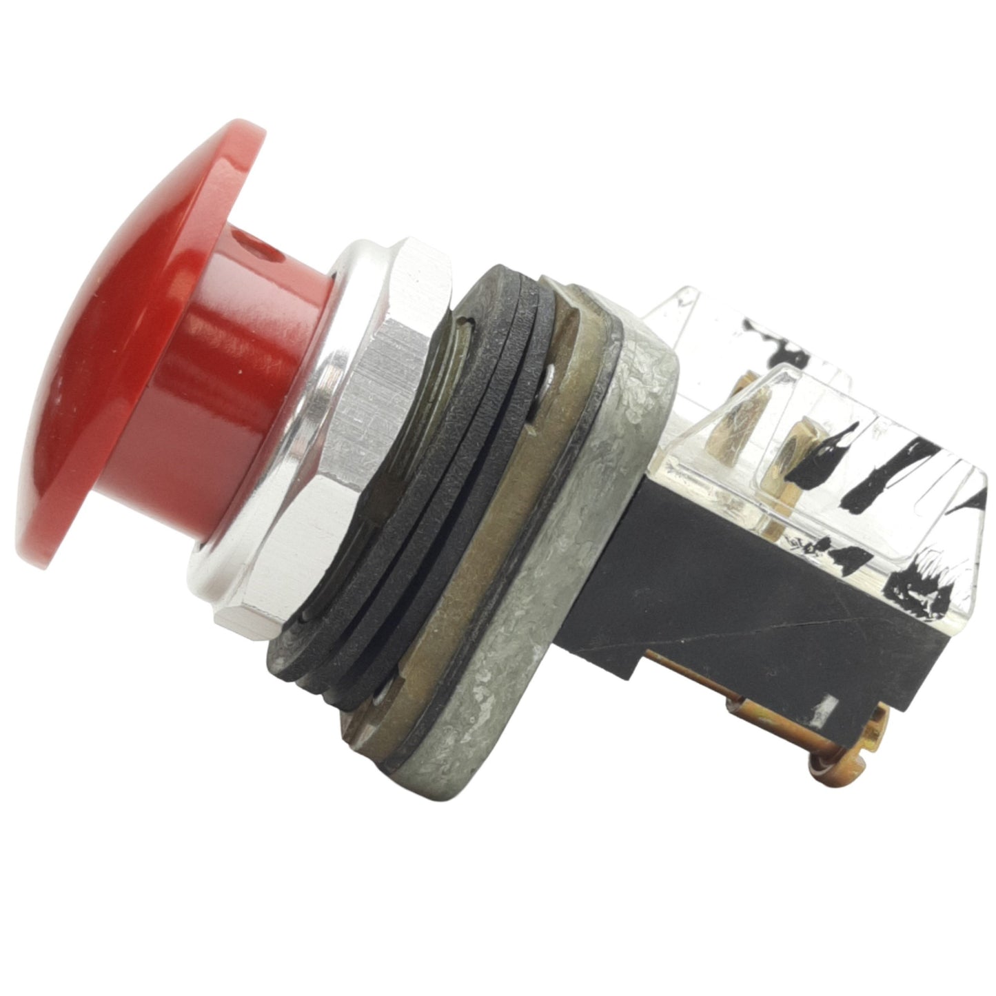 Used Allen Bradley 800T-D6D4 Red Momentary Push Button ø30mm, 1NCLB, 600V 10A