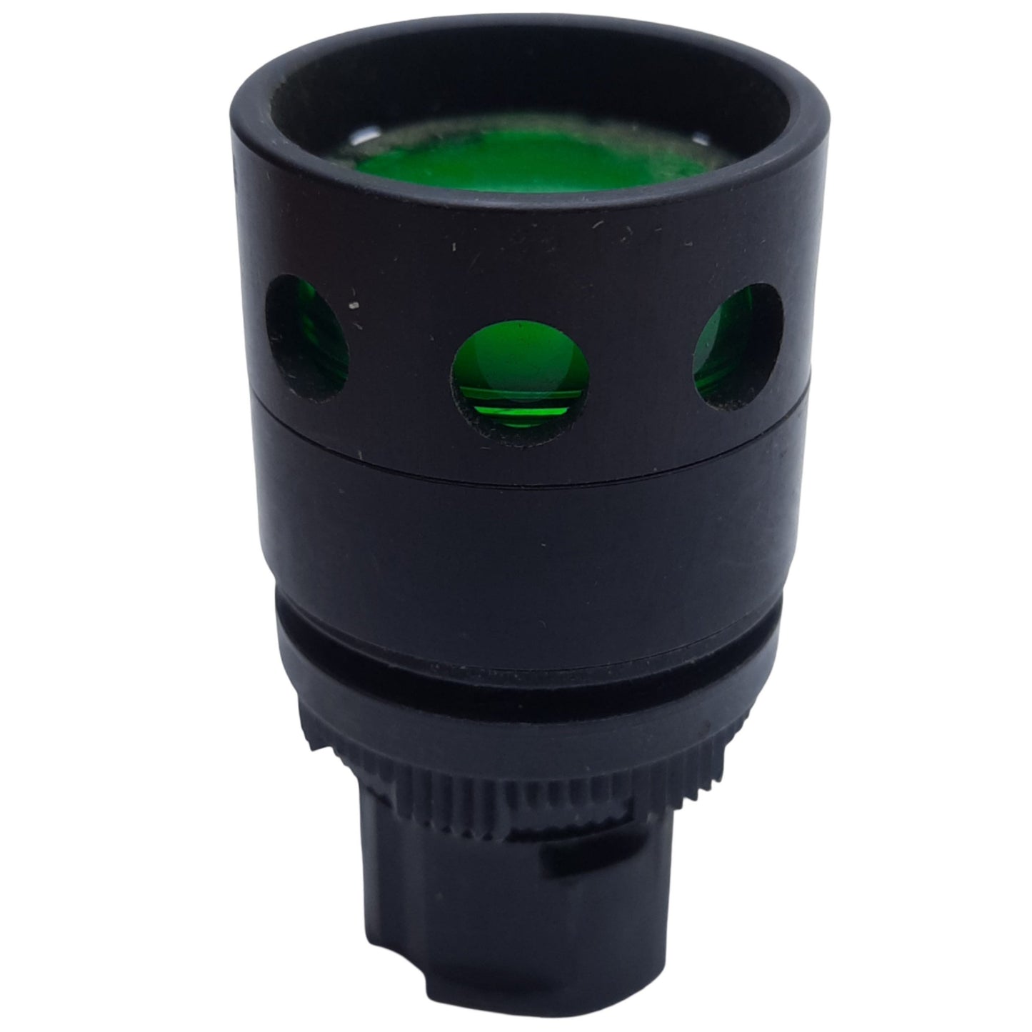 Used Allen Bradley 800EP-LG3 Guarded Push Button Operator, Green, Momentary, ø22.5mm