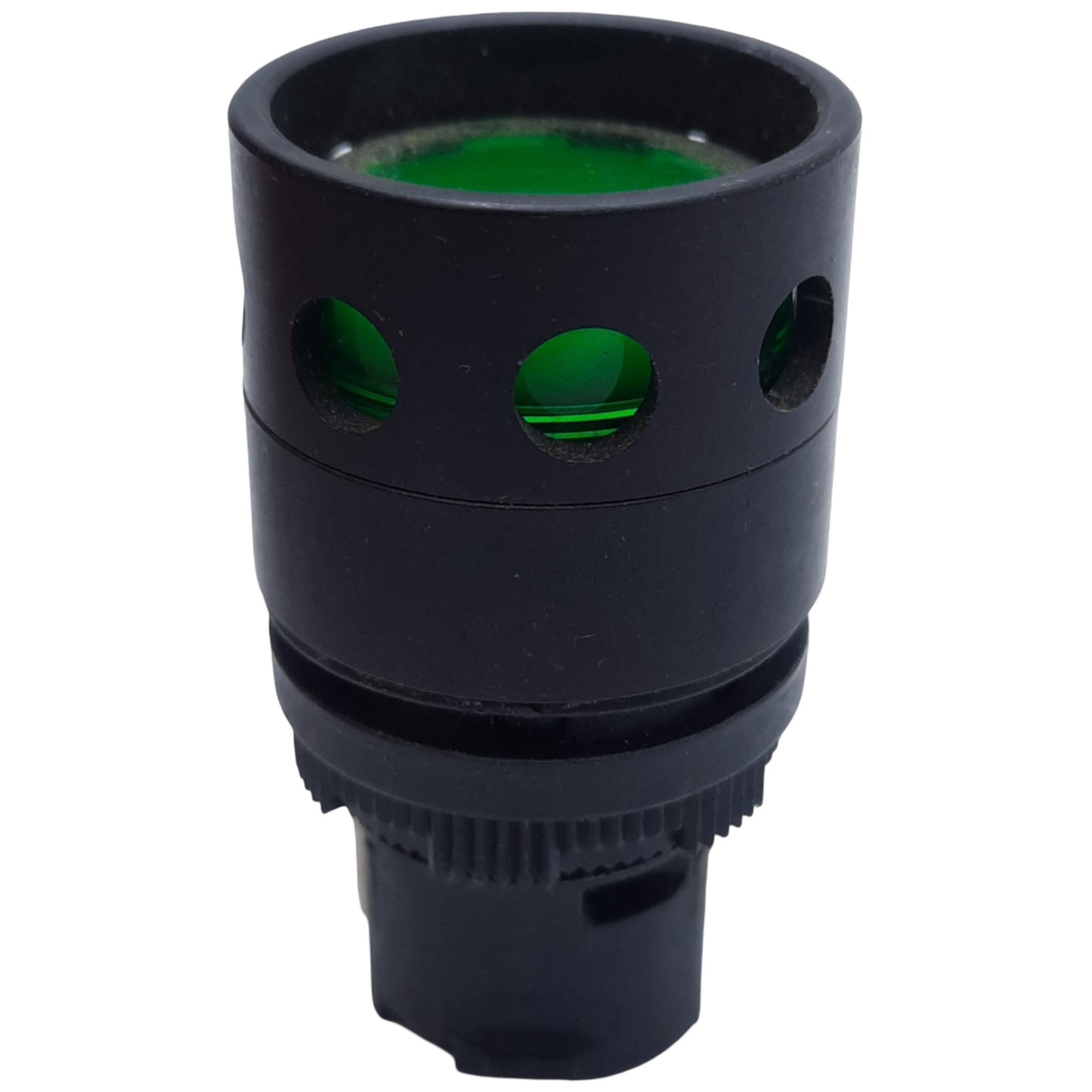 Used Allen Bradley 800EP-LG3 Guarded Push Button Operator, Green, Momentary, ø22.5mm