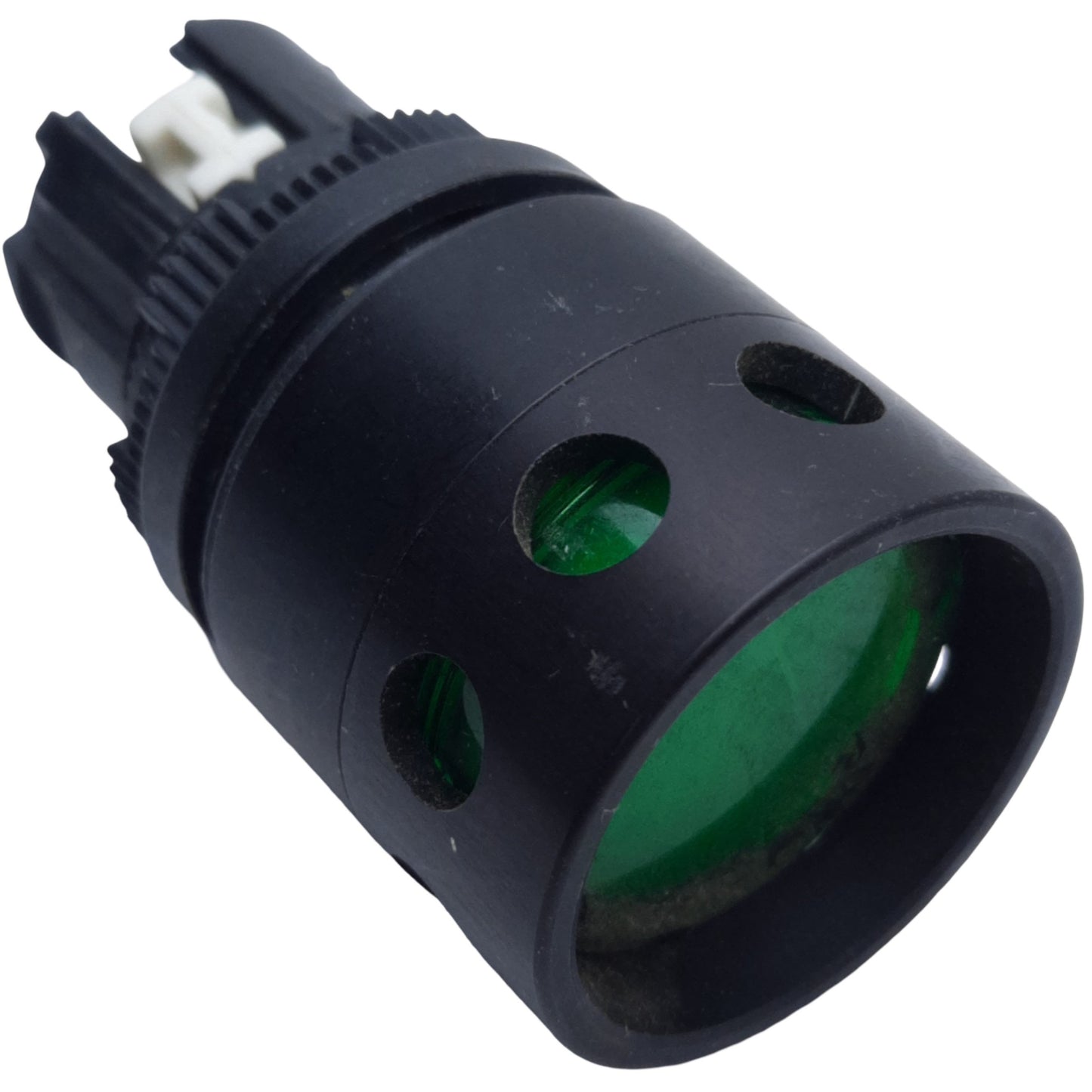 Used Allen Bradley 800EP-LG3 Guarded Push Button Operator, Green, Momentary, ø22.5mm