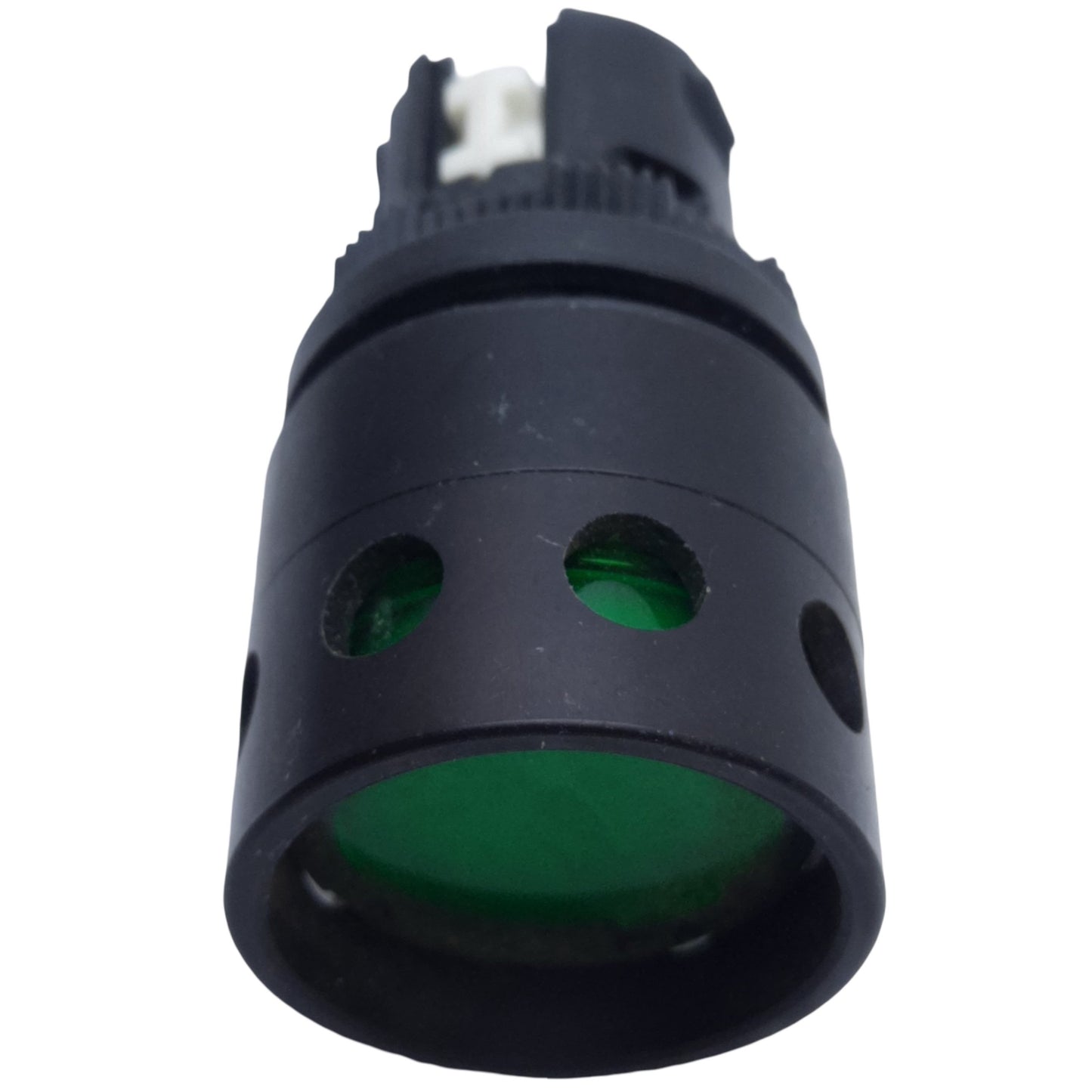 Used Allen Bradley 800EP-LG3 Guarded Push Button Operator, Green, Momentary, ø22.5mm