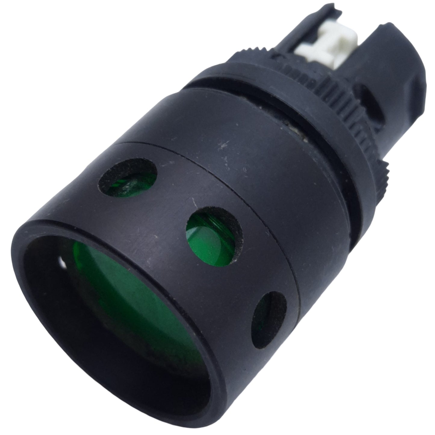 Used Allen Bradley 800EP-LG3 Guarded Push Button Operator, Green, Momentary, ø22.5mm