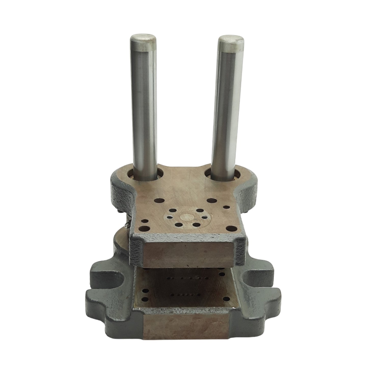 Used Die Shoe Tooling Set, Two Post & Two Shoe, 4in x 3.5in Shoe, ø1in Posts