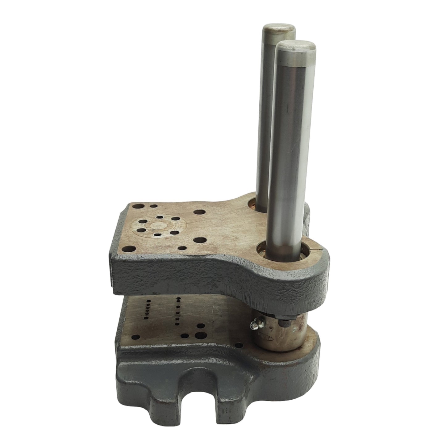 Used Die Shoe Tooling Set, Two Post & Two Shoe, 4in x 3.5in Shoe, ø1in Posts