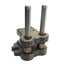 Used Die Shoe Tooling Set, Two Post & Two Shoe, 4in x 3.5in Shoe, ø1in Posts