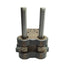 Used Die Shoe Tooling Set, Two Post & Two Shoe, 4in x 3.5in Shoe, ø1in Posts