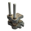 Used Die Shoe Tooling Set, Two Post & Two Shoe, 4in x 3.5in Shoe, ø1in Posts