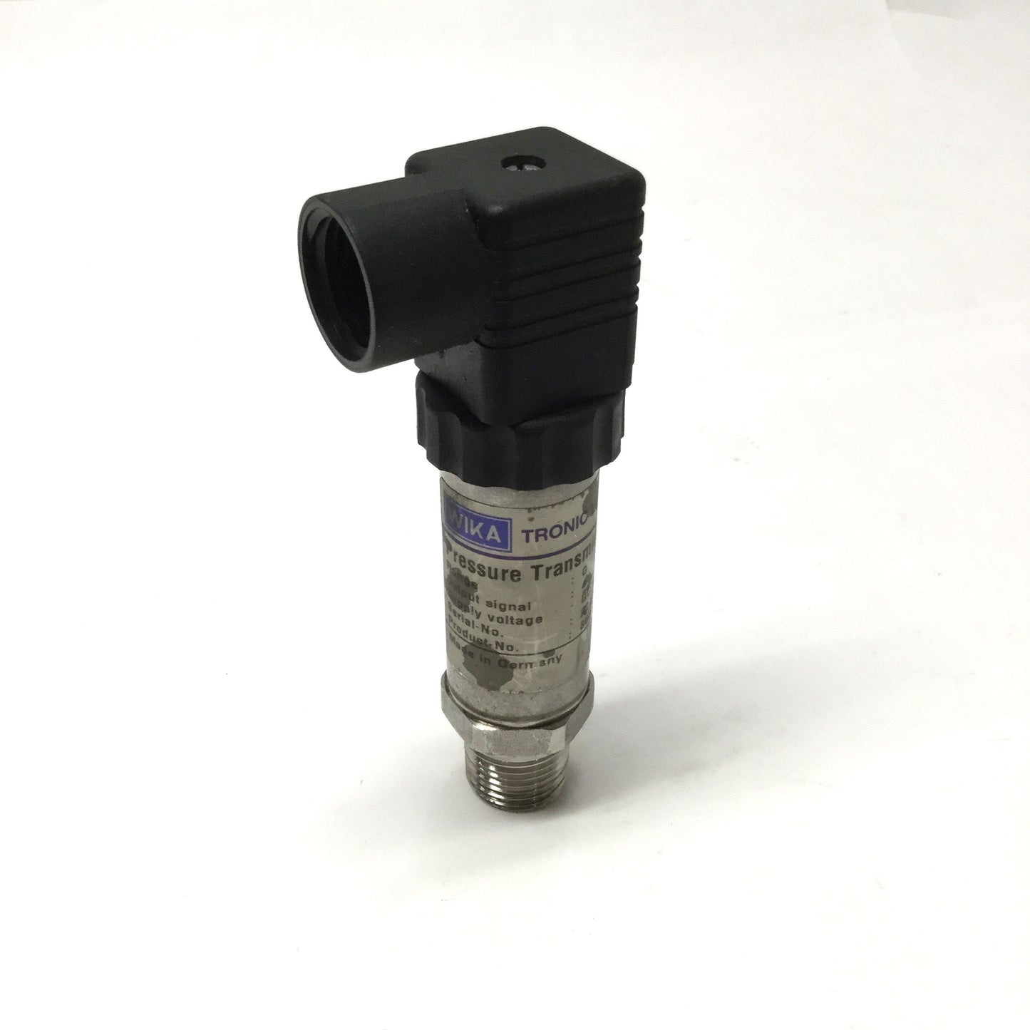 Used Wika 891.13.500 Pressure Transmitter, 0-15psi, 10-30VDC Supply, 4-20mA Output