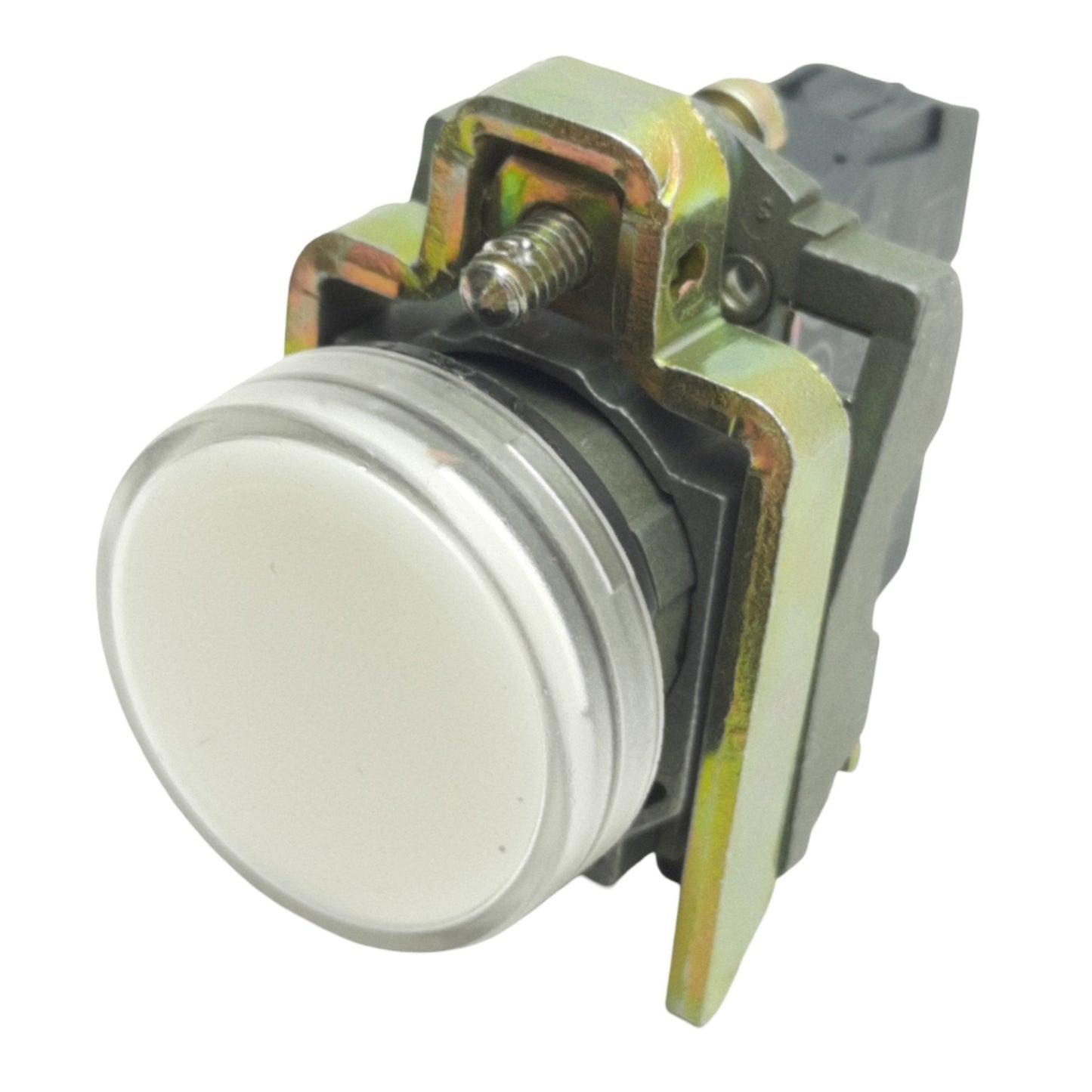 Used Schneider Electric XB4BVB1 White Pilot Light, ø22mm Size, 24VAC/DC Lamp