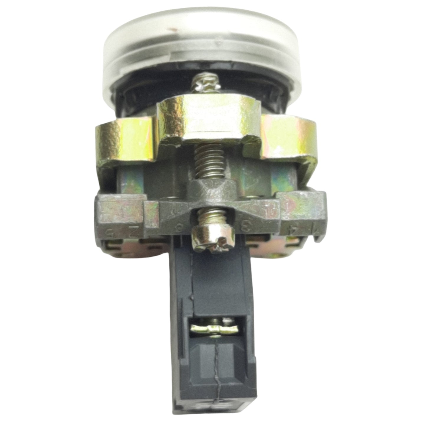 Used Schneider Electric XB4BVB1 White Pilot Light, ø22mm Size, 24VAC/DC Lamp