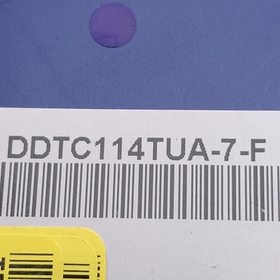 New Lot of 2000 Diodes Inc DDTC114TUA-7-F Pre-Biased Bipolar Transistor, NPN, 50V