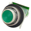Used Schneider Electric 9001KR3GH5 Green Momentary Push Button ø30mm, 1NO, 600VAC 10A