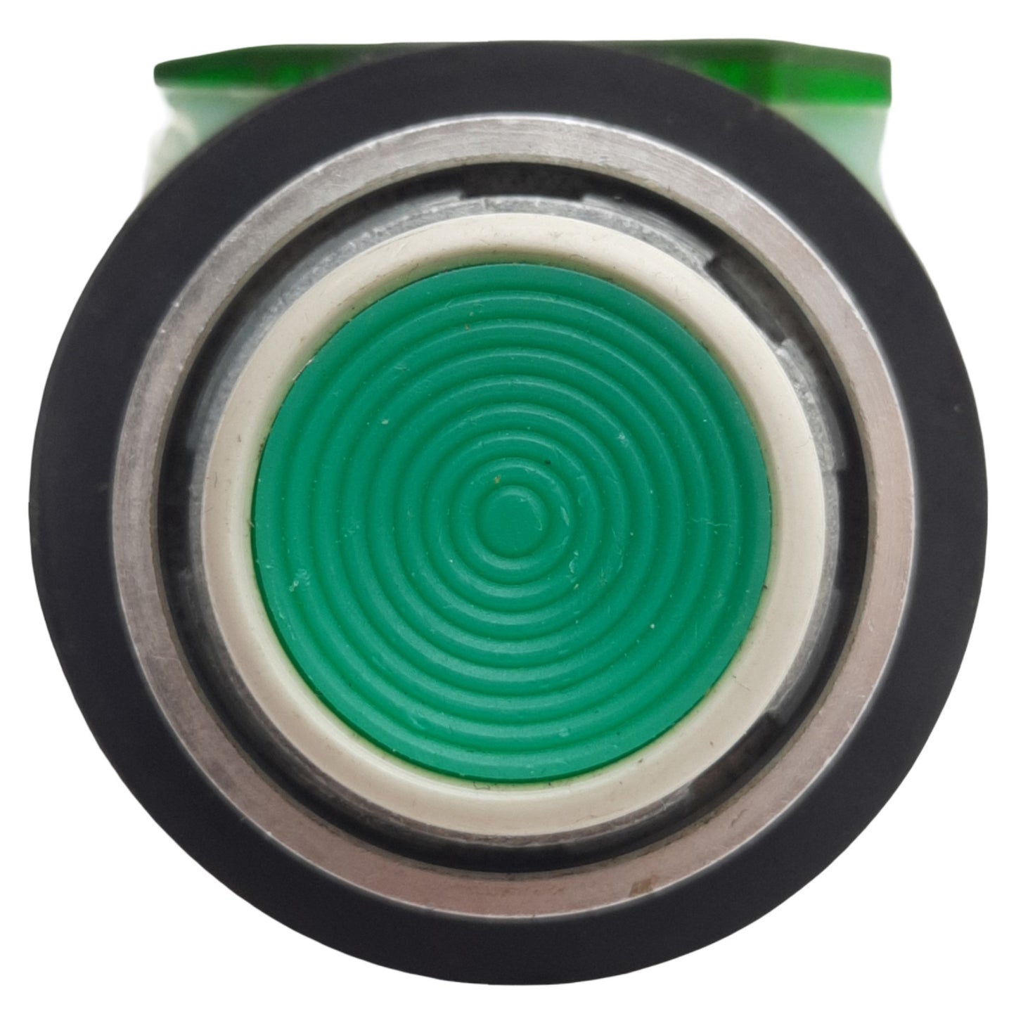 Used Schneider Electric 9001KR3GH5 Green Momentary Push Button ø30mm, 1NO, 600VAC 10A