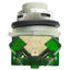 Used Schneider Electric 9001KR3GH5 Green Momentary Push Button ø30mm, 1NO, 600VAC 10A