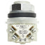 Used Schneider Electric 9001KR3YH13 Yellow Momentary Push Button ø30mm, 1NC+1NO