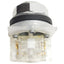 Used Schneider Electric 9001KR3YH13 Yellow Momentary Push Button ø30mm, 1NC+1NO