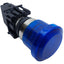 Used Allen Bradley 800ES-LMP26 Push-Pull Button, Blue, ø22.5mm, 3W 120V AC *No Bulb*