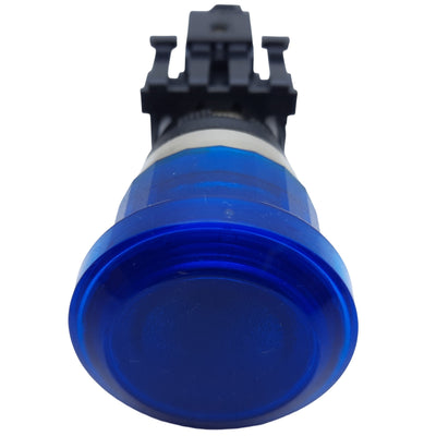 Used Allen Bradley 800ES-LMP26 Push-Pull Button, Blue, ø22.5mm, 3W 120V AC *No Bulb*