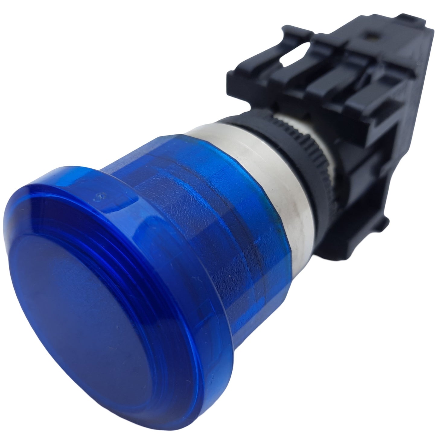 Used Allen Bradley 800ES-LMP26 Push-Pull Button, Blue, ø22.5mm, 3W 120V AC *No Bulb*