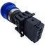 Used Allen Bradley 800ES-LMP26 Push-Pull Button, Blue, ø22.5mm, 3W 120V AC *No Bulb*