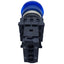 Used Allen Bradley 800ES-LMP26 Push-Pull Button, Blue, ø22.5mm, 3W 120V AC *No Bulb*