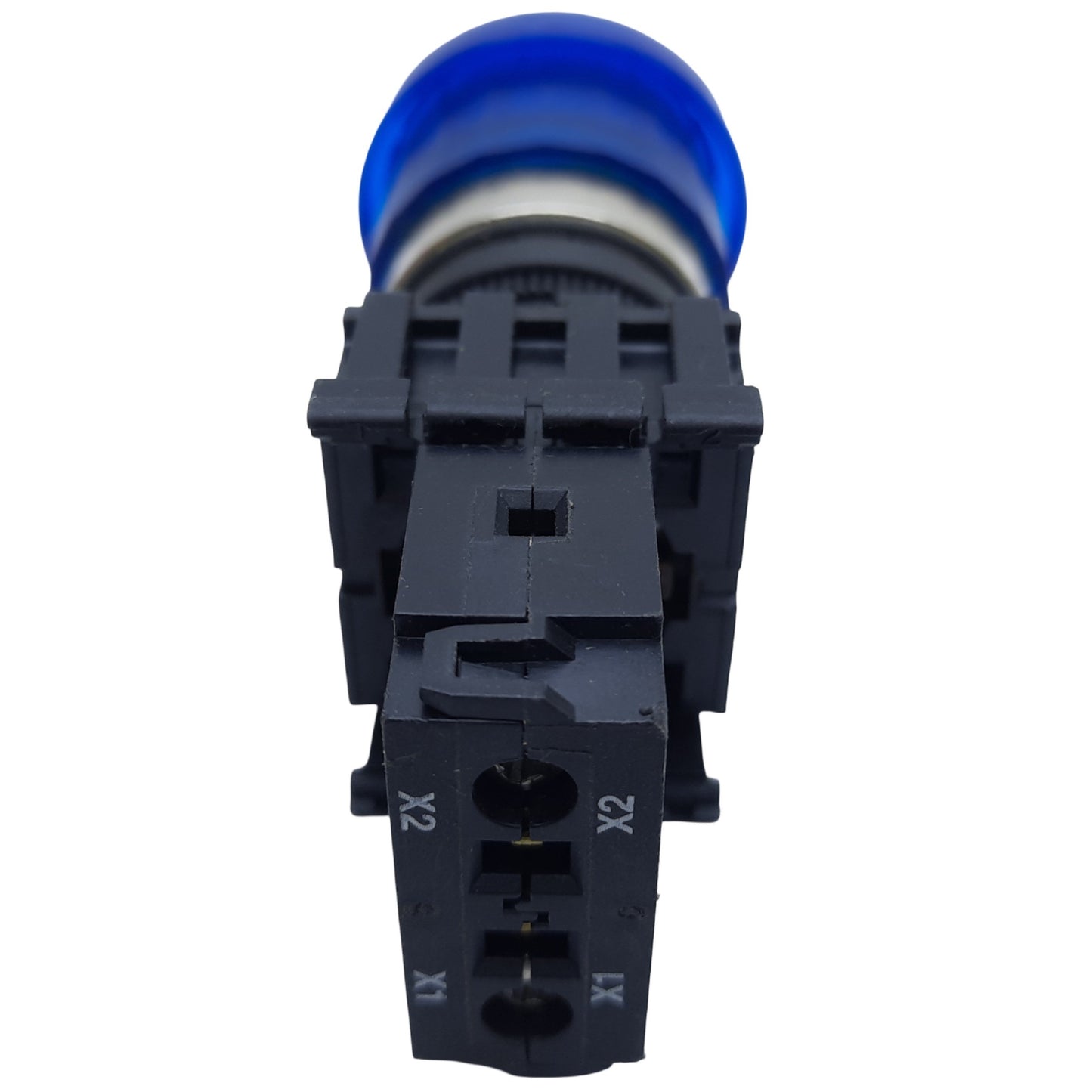 Used Allen Bradley 800ES-LMP26 Push-Pull Button, Blue, ø22.5mm, 3W 120V AC *No Bulb*