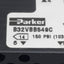 Used Parker B32VBB549C Solenoid Valve, 4/2-Way, 150psi, 15mm 3-Pin DIN, 24VDC Coil