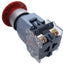 Used EAO 704.910.4 Emergency Stop Push-Twist Button Maintained 2NC ø22mm, 10A 600V AC