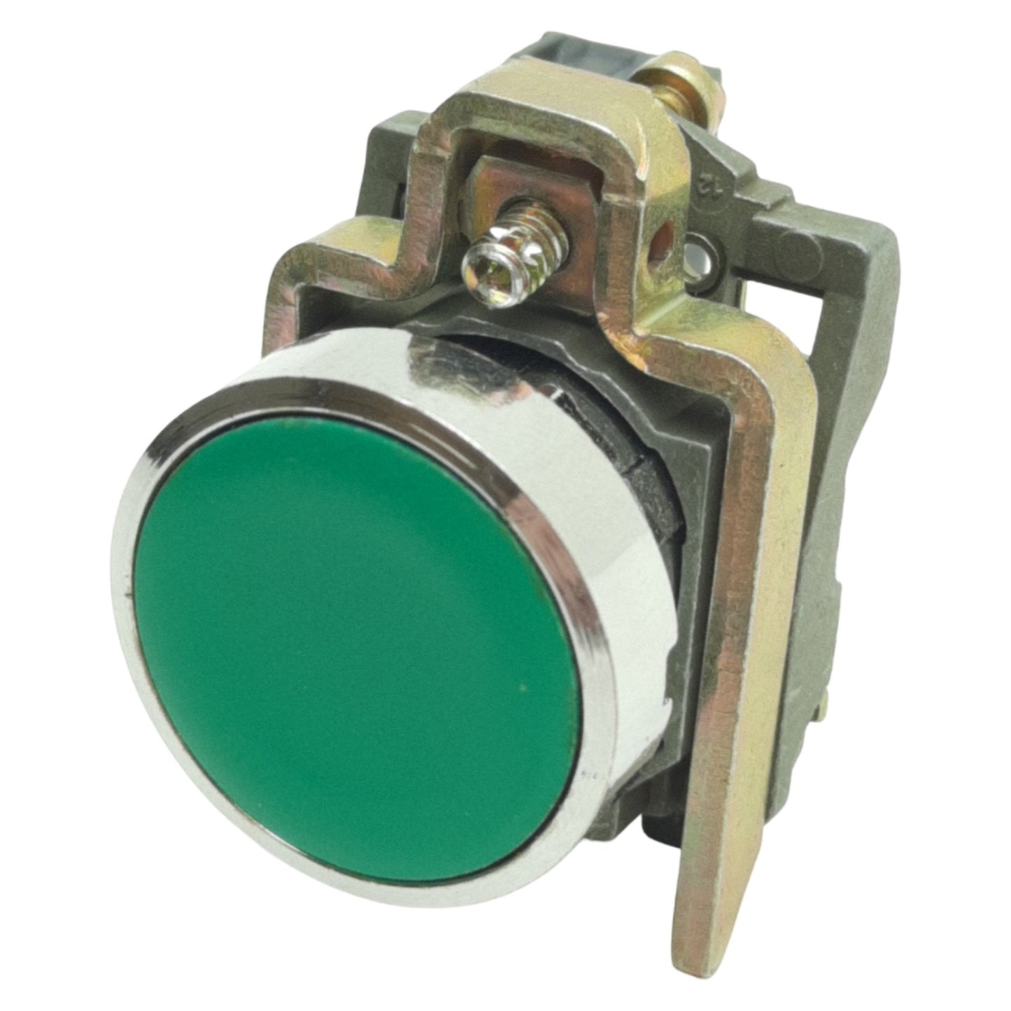 Used Schneider Electric XB4BA31 Green Momentary Push Button ø22mm, 1NO, 600V 10A