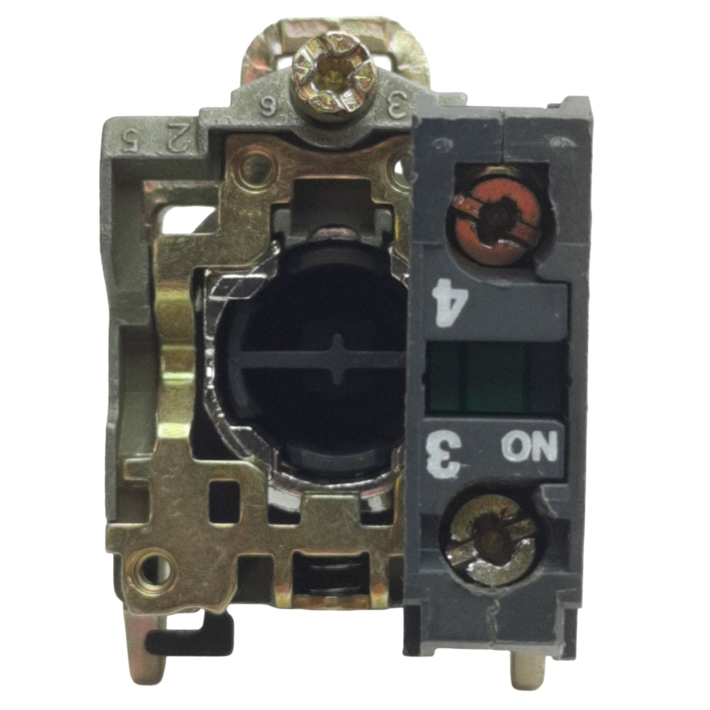 Used Schneider Electric XB4BA31 Green Momentary Push Button ø22mm, 1NO, 600V 10A