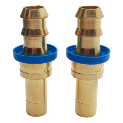 New Lot of 2 Swagelok B-PB8-TAB Hose Adapter, 1/2in Tube x 1/2in Barbed Tube, 250psi