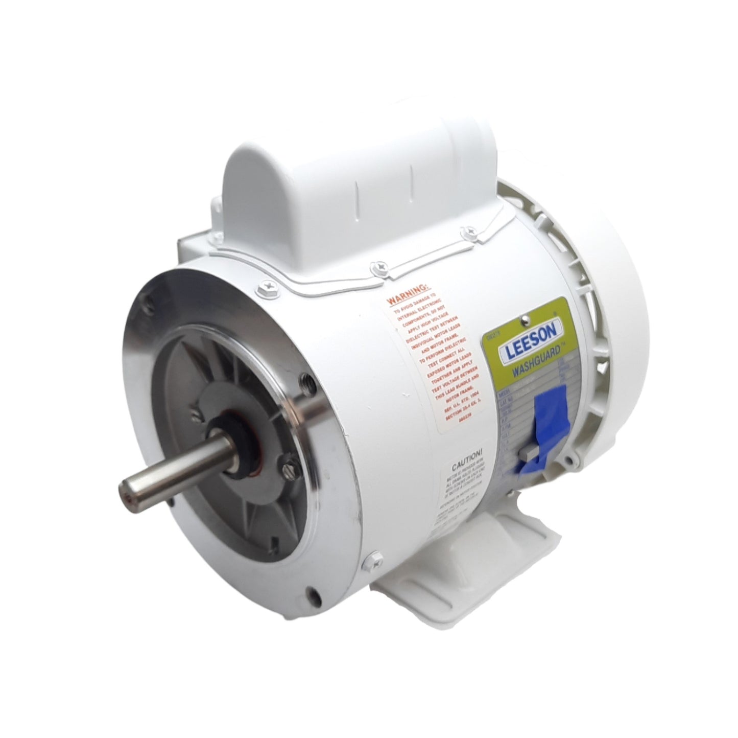 New Leeson 112526.00 WashGuard Motor, 115/230VAC 1-Ph, 1/3HP, 56C Frame, 1725RPM