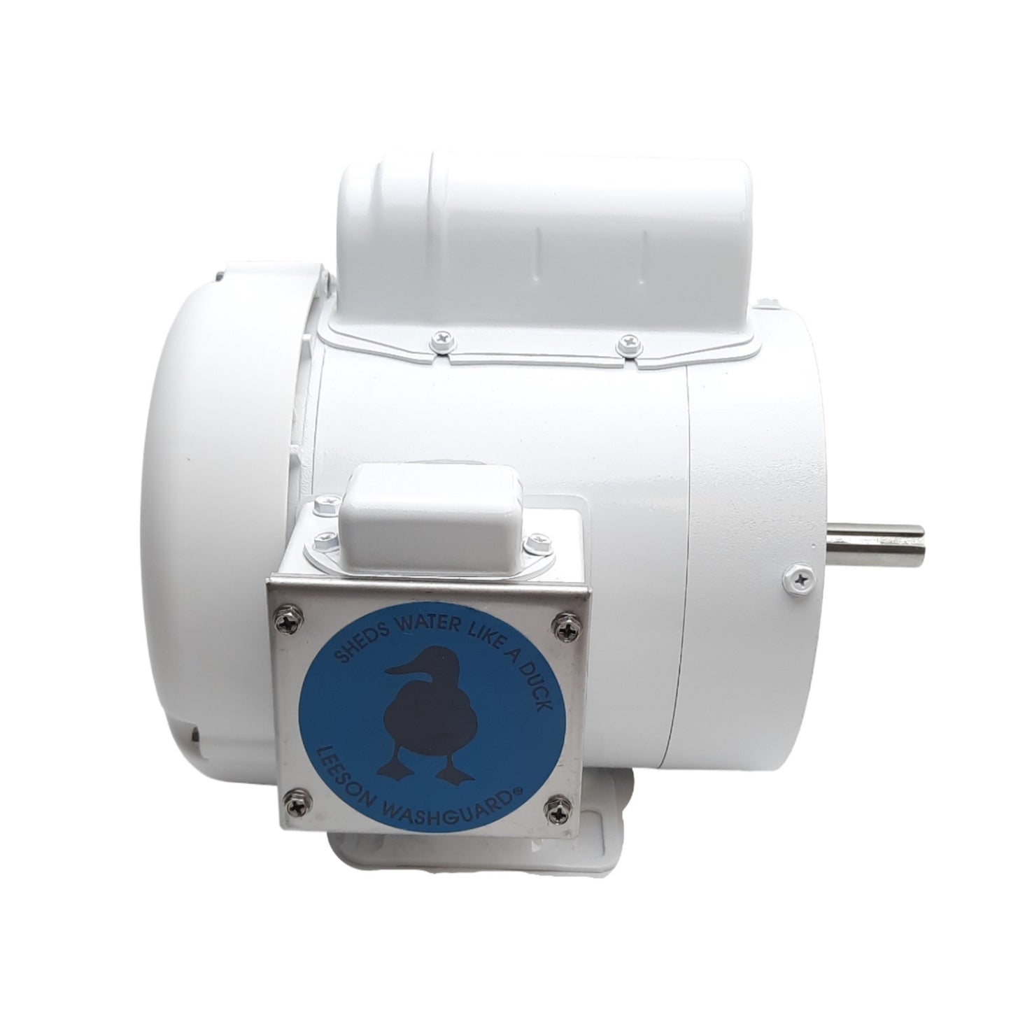 New Leeson 112526.00 WashGuard Motor, 115/230VAC 1-Ph, 1/3HP, 56C Frame, 1725RPM