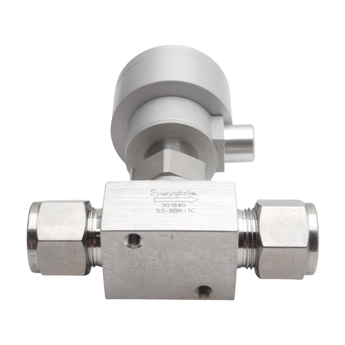 New Swagelok SS-8BK-1C Bellows Sealed Gasket Valve, 2-Way NC, ø1/2in Tube, 125psig