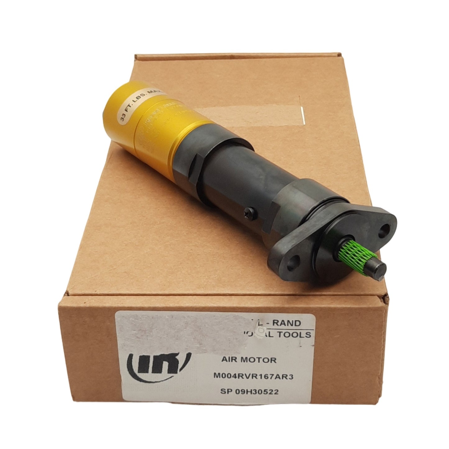 New Ingersoll Rand M004RVR167AR3 Multi-Vane Reversible Air Motor 0.31hp 330in-lb