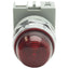 Used IDEC APW299D-R-24V Red Pilot Light ø22, 24VAC/DC Lamp, Dome Shape Lens