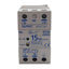 Used Idec PS5R-B12 Power Supply, 100-240VAC In, 1.2A 12VDC 15W Out, DIN Rail