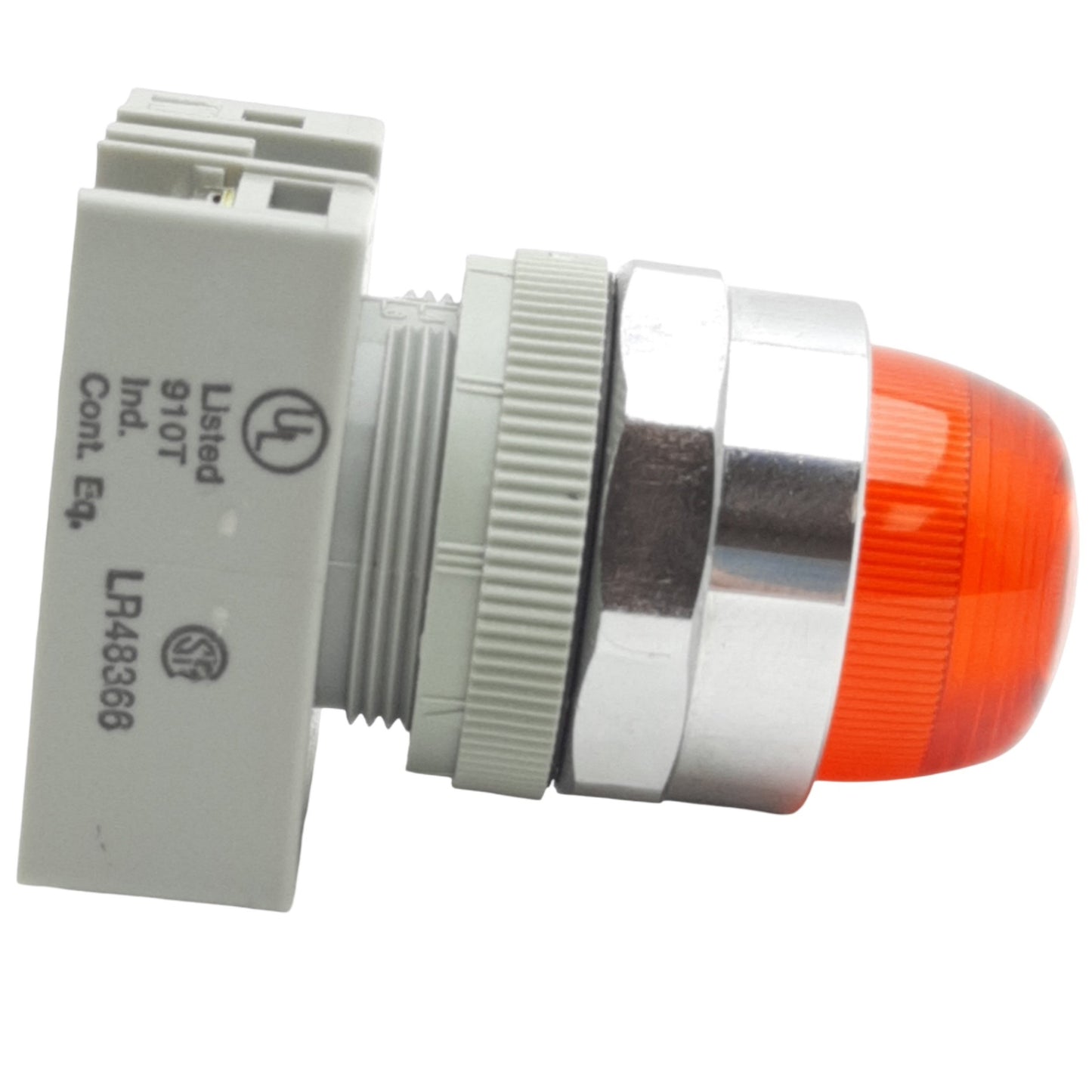 Used IDEC APW299D-R-120V Red Pilot Light ø22mm, 120VAC/DC Lamp, Dome Shape Lens