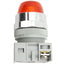 Used IDEC APW299D-R-120V Red Pilot Light ø22mm, 120VAC/DC Lamp, Dome Shape Lens